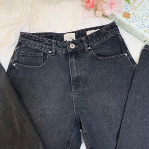 NINETEEN 91 BLACK MOM JEANS